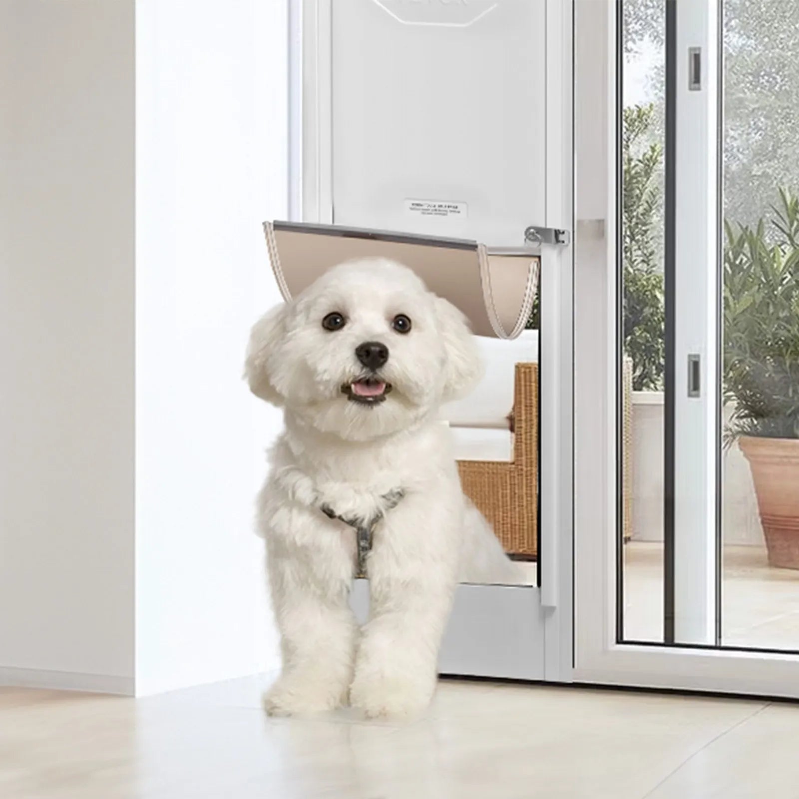 VEVOR Dog Door for Sliding Glass Door 75 7/8