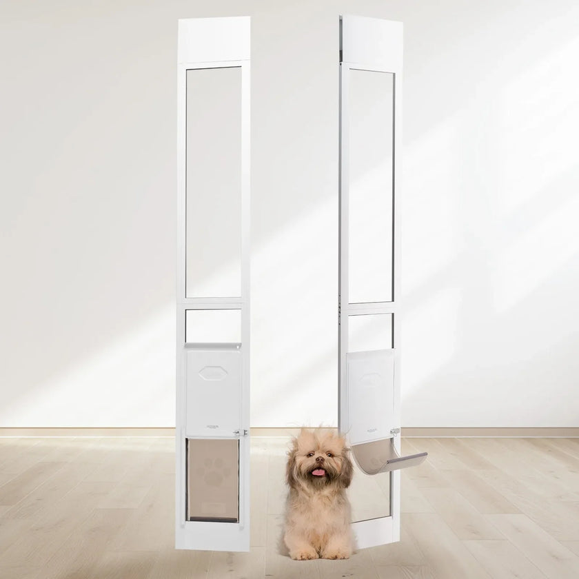 VEVOR Dog Door for Sliding Glass Door 75 7/8