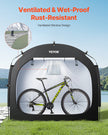 VEVOR Outdoor Bike Storage Tent Spacious Waterproof Bike Tent for 3 to 4 Bikes
