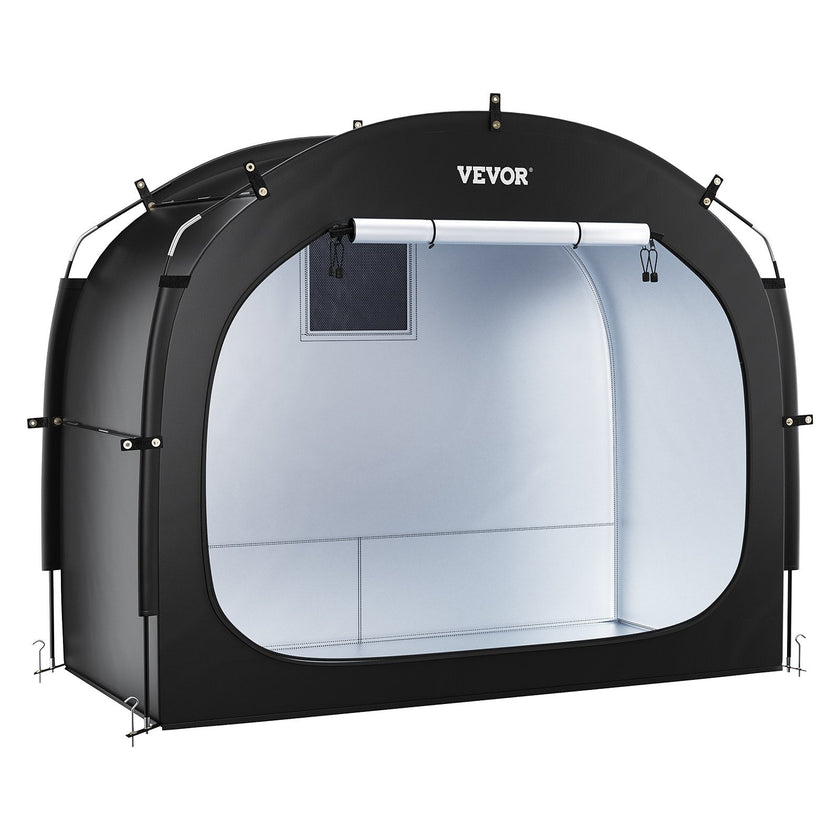 VEVOR Outdoor Bike Storage Tent Spacious Waterproof Bike Tent for 3 to 4 Bikes