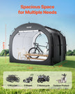 VEVOR Outdoor Bike Storage Tent Spacious Waterproof Bike Tent for 5 Bikes