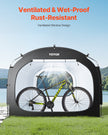 VEVOR Outdoor Bike Storage Tent Spacious Waterproof Bike Tent for 5 Bikes