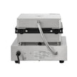 VEVOR 110V Commercial Waffle Maker 4Pcs Nonstick 2000W Electric Waffle Machine Stainless Steel 110V Temperature and Time Control Rectangle Belgian Waffle Maker Suitable for Bakeries Snack Bar Family