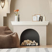 VEVOR Fireplace Mantel Wood Shelf Floating Living Room Mantel Shelf 72