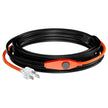 VEVOR Pipe Heating Cable 24FT 7W/FT Heat Tape for Pipes with Built-in Thermostat