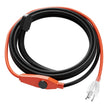 VEVOR Pipe Heating Cable 3FT 7W/FT Heat Tape for Pipes with Built-in Thermostat