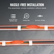 VEVOR Pipe Heating Cable 9FT 7W/FT Heat Tape for Pipes with Built-in Thermostat