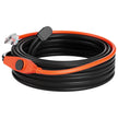 VEVOR Pipe Heating Cable 30FT 7W/FT Heat Tape for Pipes with Built-in Thermostat