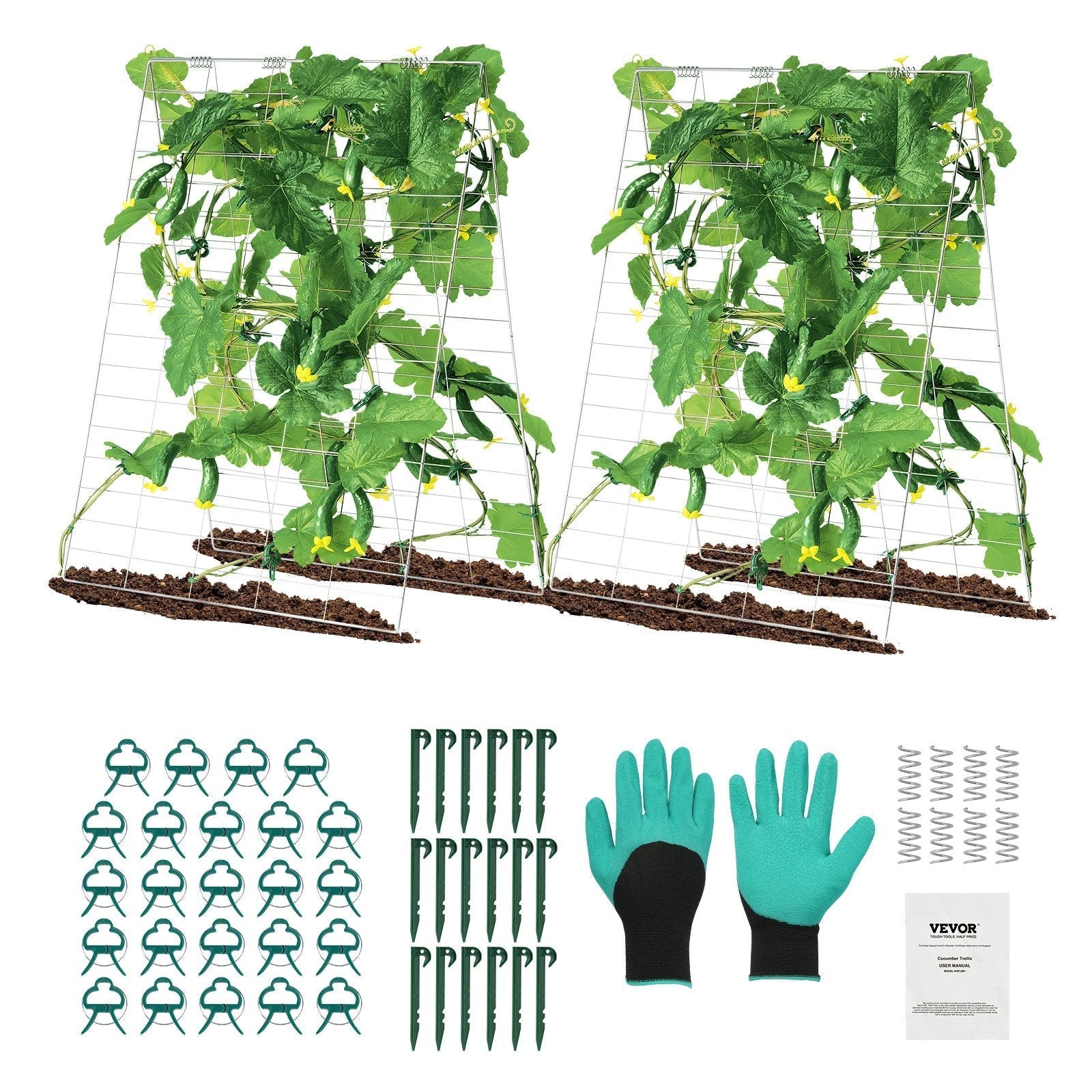 VEVOR A-Frame Cucumber Trellis 35