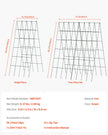 VEVOR A-Frame Cucumber Trellis 39