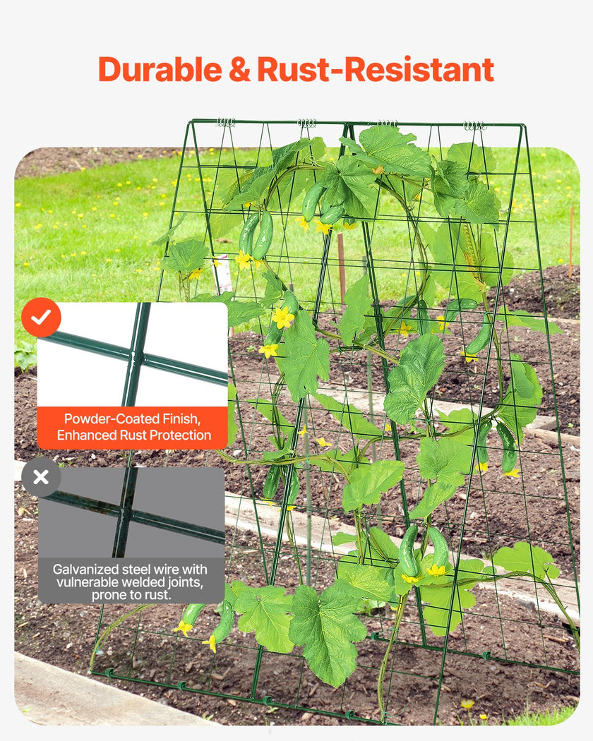 VEVOR A-Frame Cucumber Trellis 46