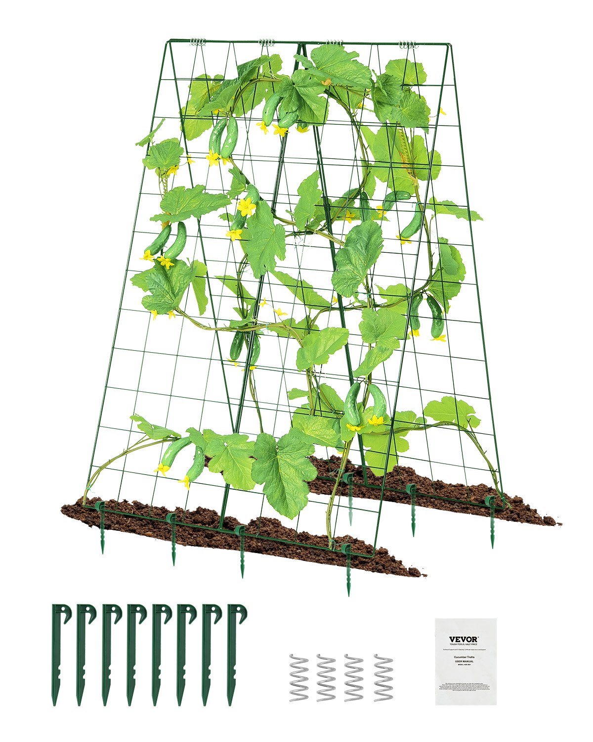 VEVOR A-Frame Cucumber Trellis 46