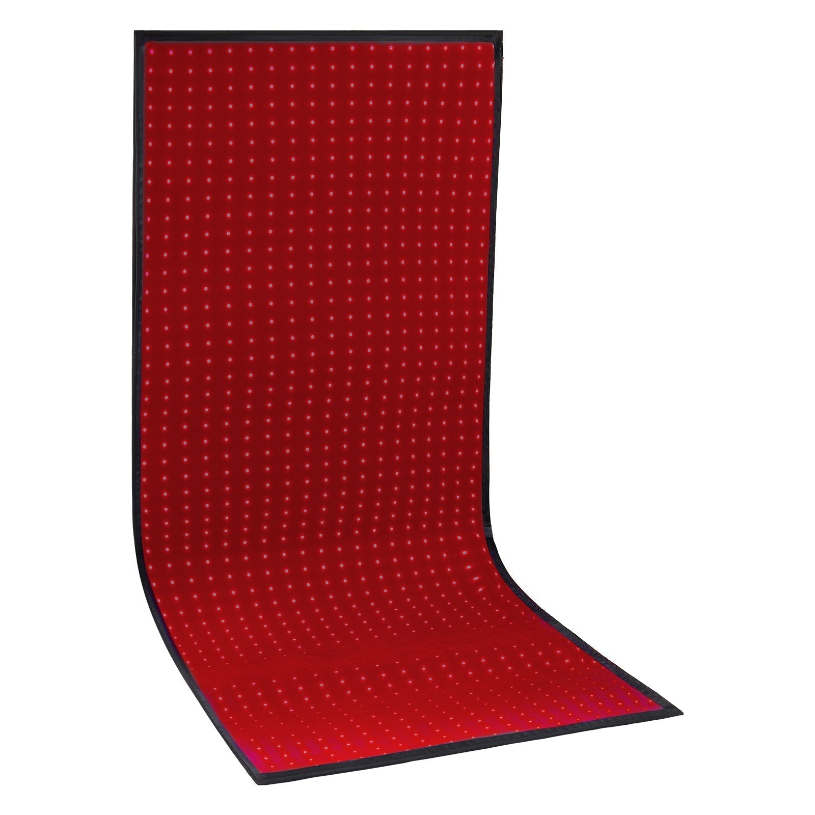 VEVOR Red Light Therapy Mat for Full Body, 1280PCS 3-Chip LED Light Therapy Pad & Controller, 10/40Hz Pulse, 10-90 Min Timer, 660nm Red & 850nm Near Infrared Light Therapy for Pain Relief, Skin Health