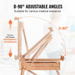 VEVOR French Easel Hold Canvas to 34