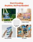 VEVOR Canvas Boards for Painting 24 Pack 9 x 12 Inch Blank Canvases for Painting