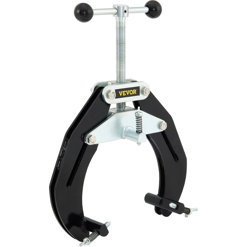 VEVOR Ultra Clamp, 2 to 6 In Diameter, High Strength Pipe Clamp with Quick Acting Screws, Steel Pipe Alignment Tool with Lightweight Design, Black
