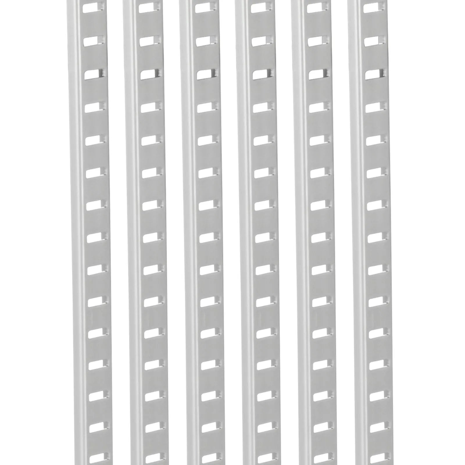 VEVOR Shelf Track 72.3-inch 20 Pack Adjustable Steel Wall Mounted Shelf Pilaster