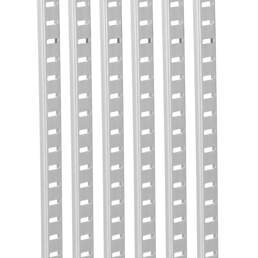 VEVOR Shelf Track 72.3-inch 20 Pack Adjustable Steel Wall Mounted Shelf Pilaster