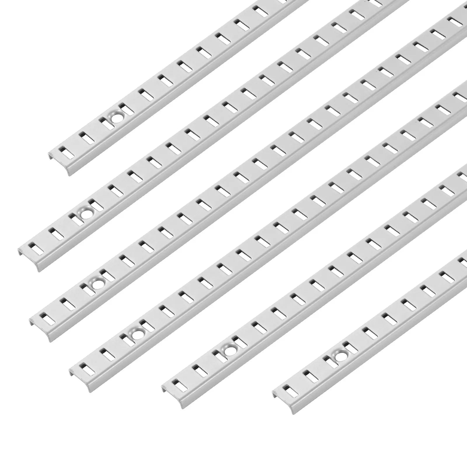 VEVOR Shelf Track 72.3-inch 20 Pack Adjustable Steel Wall Mounted Shelf Pilaster