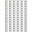 VEVOR Shelf Track 72.3-inch 20 Pack Adjustable Steel Wall Mounted Shelf Pilaster