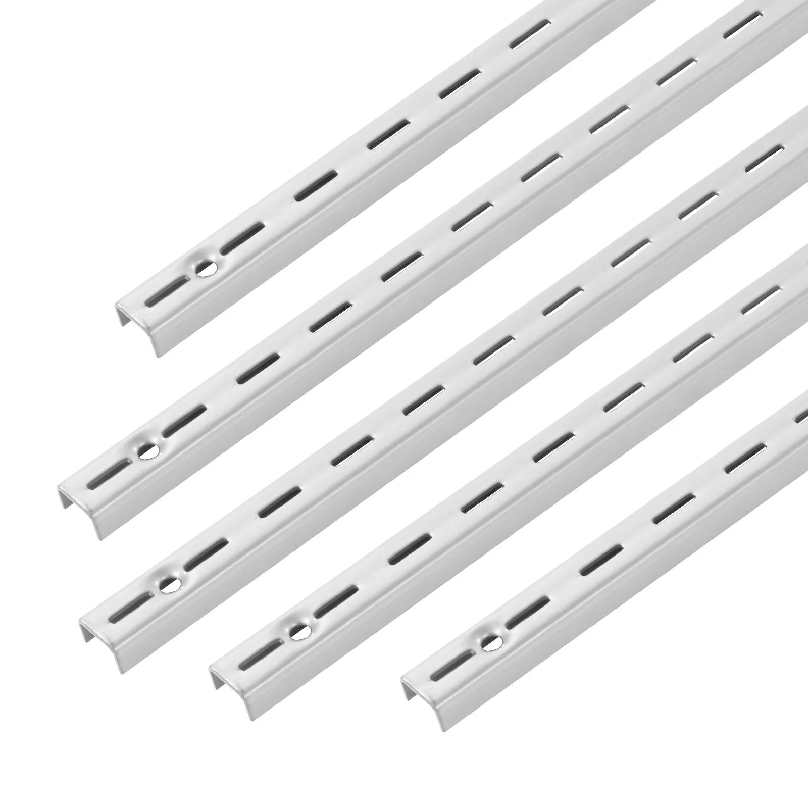 VEVOR Shelf Track 39-inch 10 Pack Adjustable Steel Wall Mounted Shelf Pilaster