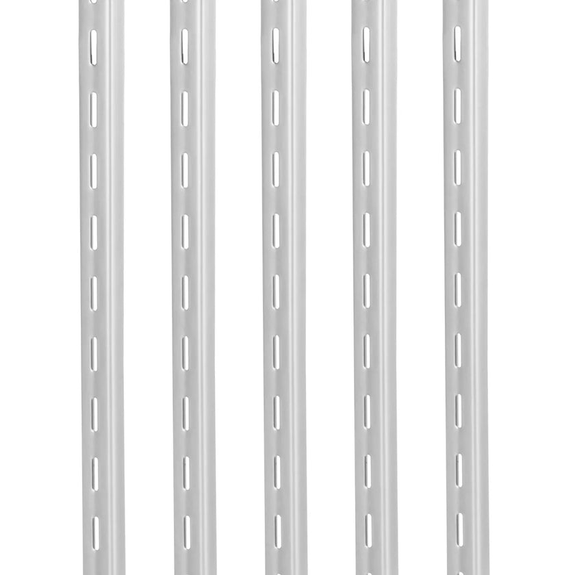 VEVOR Shelf Track 39-inch 10 Pack Adjustable Steel Wall Mounted Shelf Pilaster