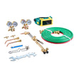 VEVOR Oxygen Acetylene Torch Kit 14PCS Gas Welding Cutting Set & Cylinder Holder