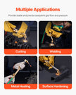 VEVOR Oxygen Acetylene Torch Kit 14PCS Gas Welding Cutting Set & Cylinder Holder