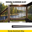 VEVOR Deck Balusters, 101 Pack Metal Deck Spindles, 26