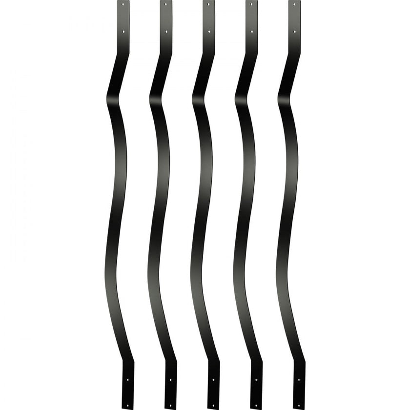 VEVOR Deck Balusters Metal Deck Spindles 61 Pack 29.5