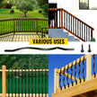 VEVOR Deck Balusters Metal Deck Spindles 61 Pack 29.5