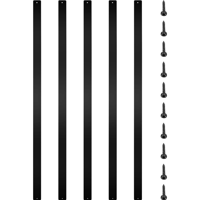 VEVOR Deck Balusters, 76 Pack Metal Deck Spindles, 29.5