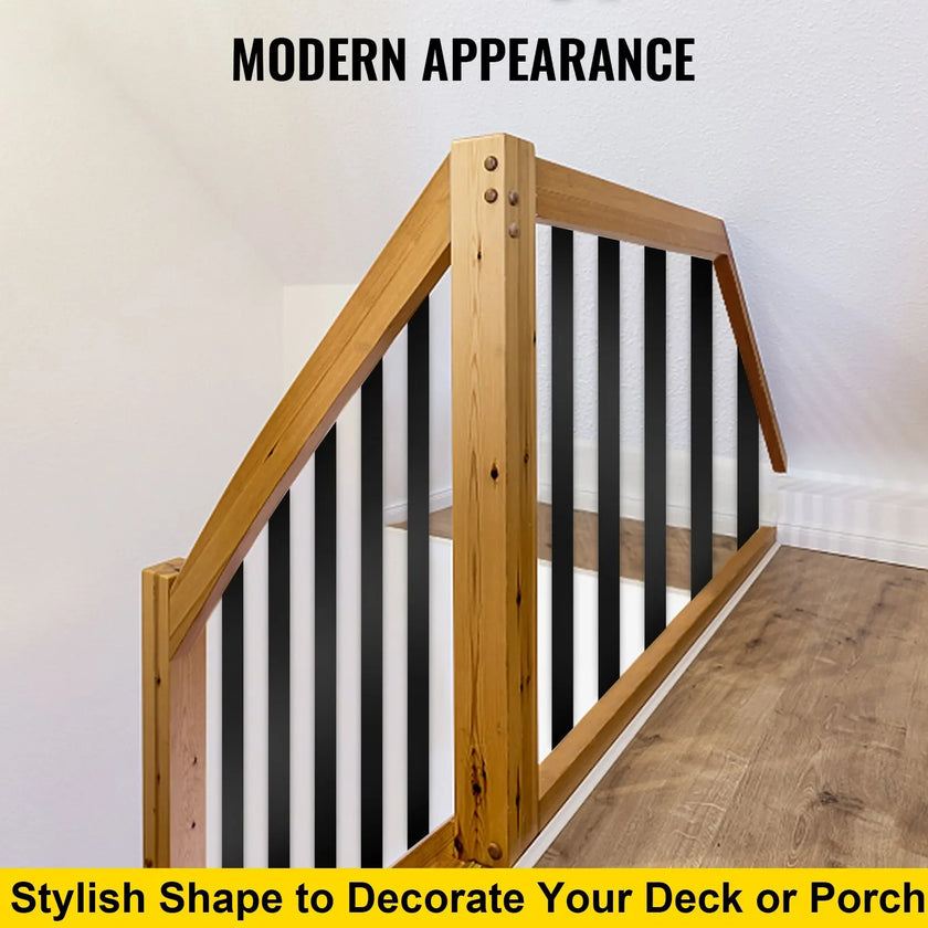 VEVOR Deck Balusters, 76 Pack Metal Deck Spindles, 29.5