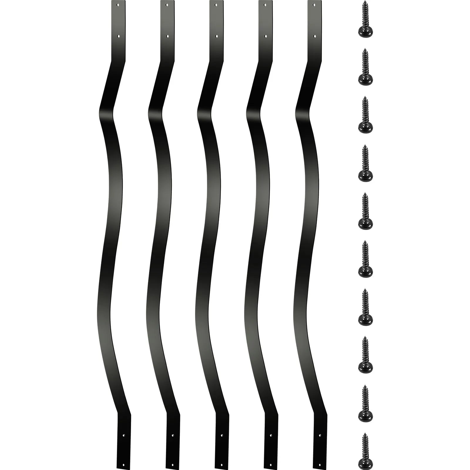 VEVOR Deck Balusters Metal Deck Spindles 26 Pack 32.25