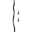 VEVOR Deck Balusters Metal Deck Spindles 51 Pack 32.25
