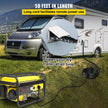 VEVOR RV Power Cord 50 ft 50 amp RV Extension Cord 14-50P to SS2-50R Rain Proof