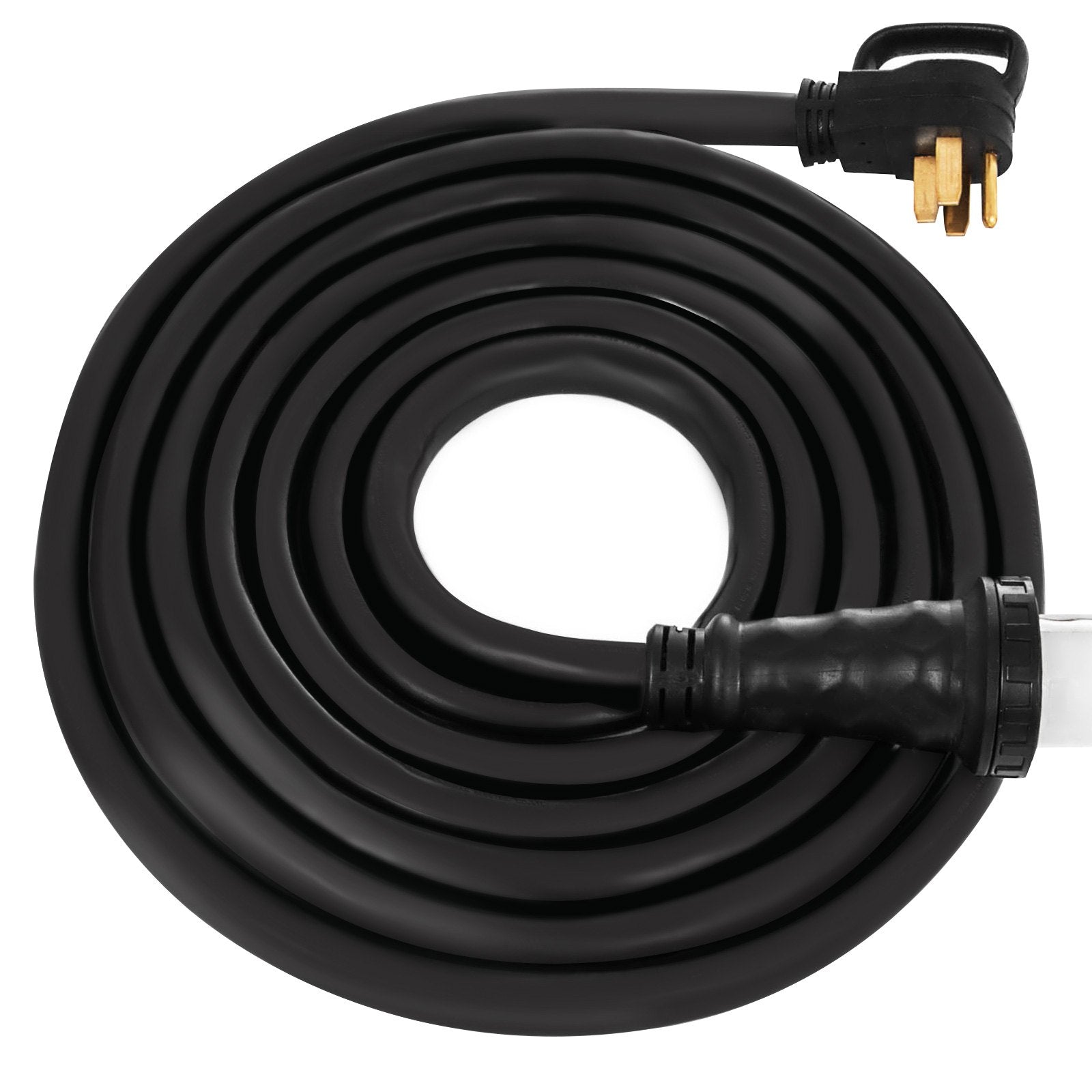 VEVOR RV Power Cord 50 ft 50 amp RV Extension Cord 14-50P to SS2-50R Rain Proof