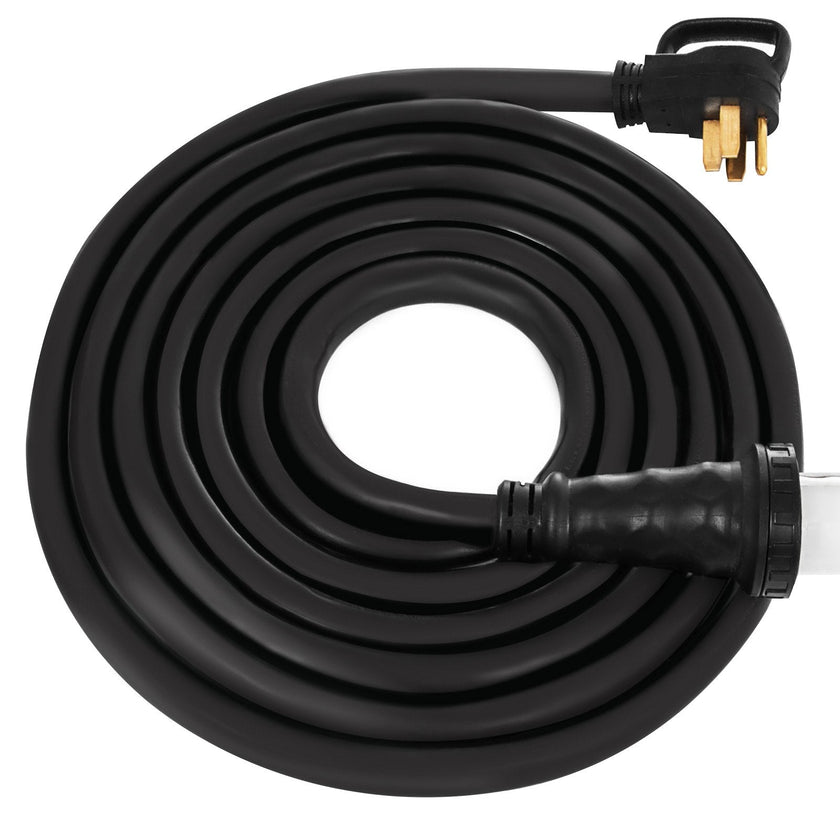 VEVOR RV Power Cord 50 ft 50 amp RV Extension Cord 14-50P to SS2-50R Rain Proof