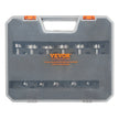 VEVOR Forstner Bit Set, 16 Pcs Forstner Drill Bits Set, 1/4