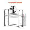VEVOR Tire Storage Rack 2-Shelf Tire Holder Stand Holds up to 8 Standard Tires