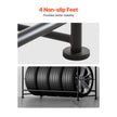 VEVOR Tire Storage Rack 2-Shelf Tire Holder Stand Holds up to 8 Standard Tires