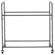 VEVOR Rolling Tire Storage Rack 2-Shelf Tire Holder Hold up to 12 Standard Tires