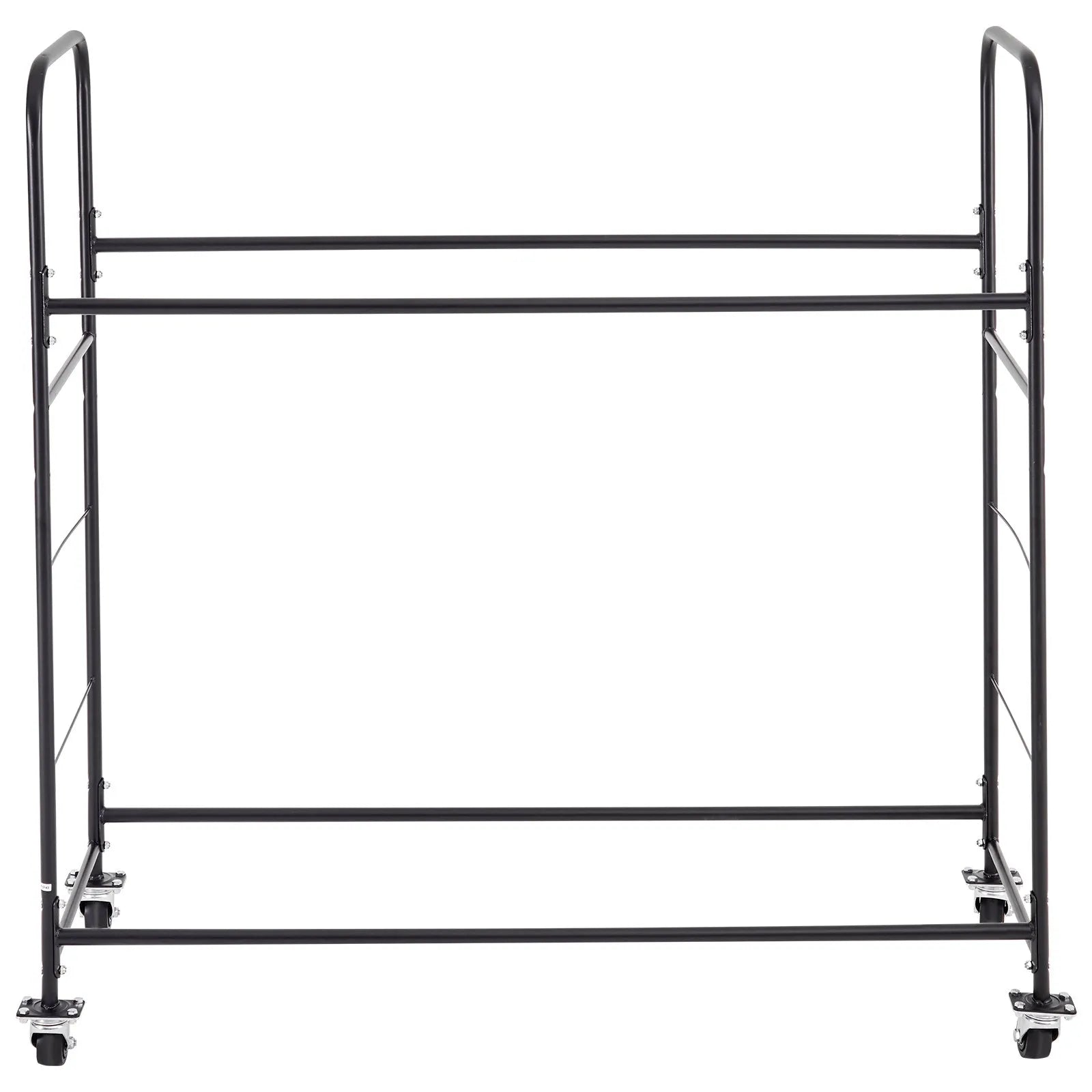 VEVOR Rolling Tire Storage Rack 2-Shelf Tire Holder Hold up to 12 Standard Tires