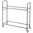 VEVOR Rolling Tire Storage Rack 2-Shelf Tire Holder Hold up to 12 Standard Tires