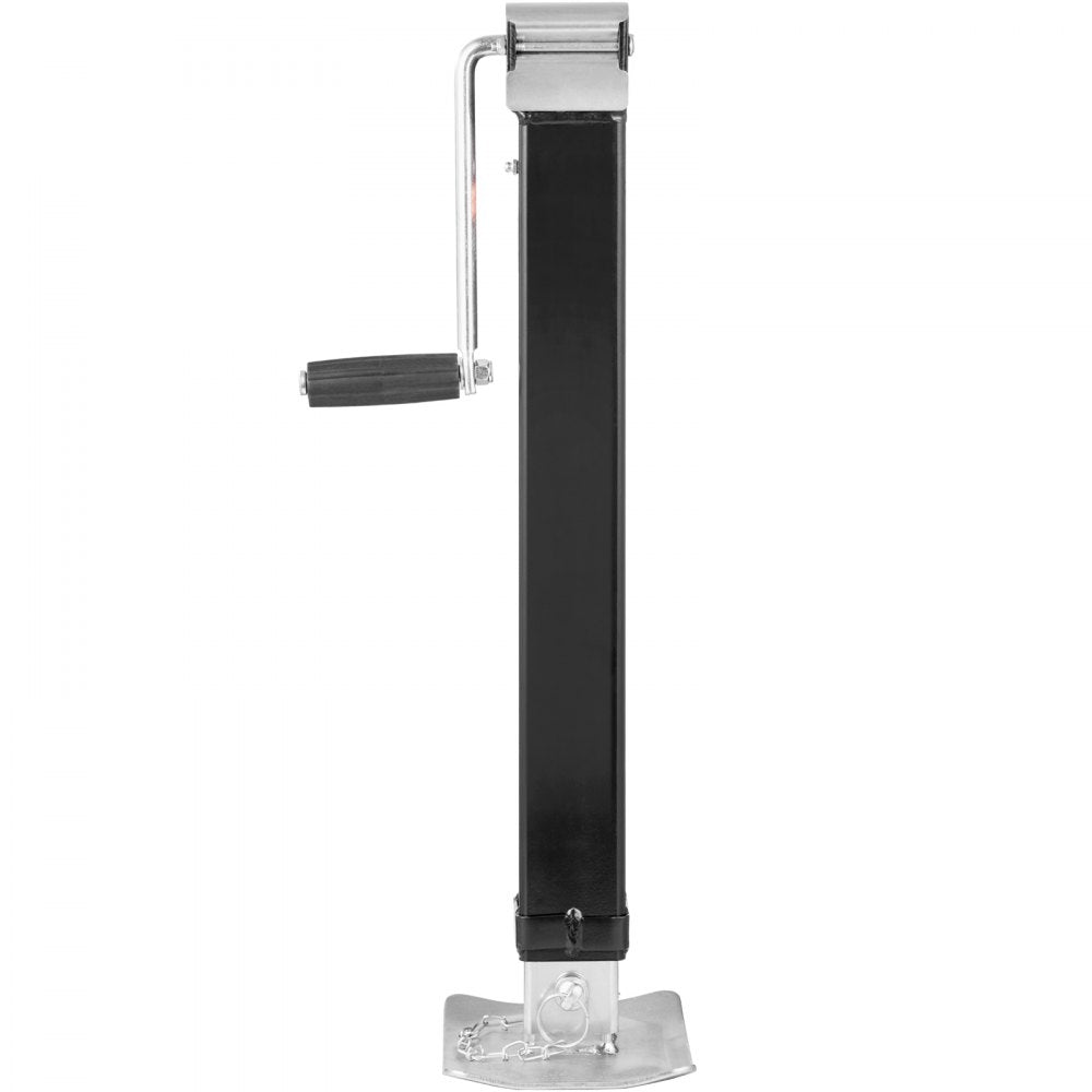 VEVOR Trailer Jack, Trailer Tongue Jack Welding-on 8000 lb Weight Capacity, Trailer Jack Stand with Handle for lifting RV Trailer, Horse Trailer, Utility Trailer, Yacht Trailer