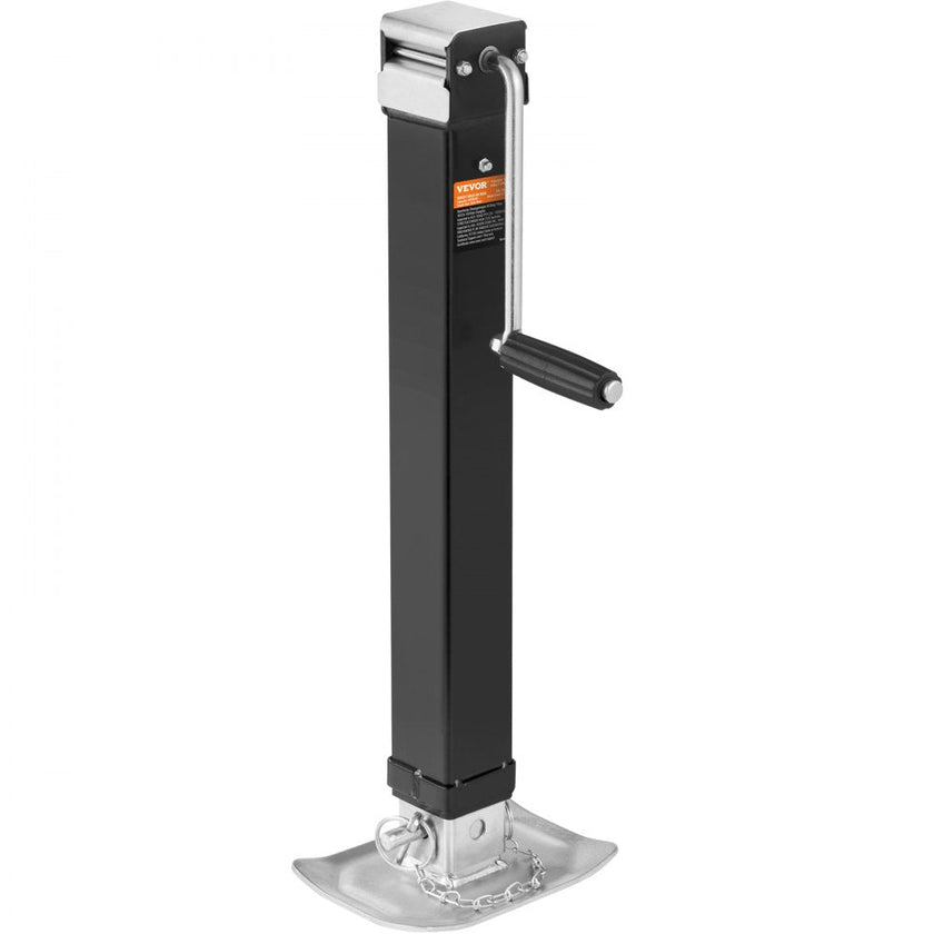 VEVOR Trailer Jack, Trailer Tongue Jack Welding-on 8000 lb Weight Capacity, Trailer Jack Stand with Handle for lifting RV Trailer, Horse Trailer, Utility Trailer, Yacht Trailer