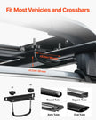 VEVOR Roof Rack Cargo Carrier Basket 48 x 40 x 5.6 in Car Top Luggage Holder