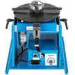 VEVOR 10KG Rotary Welding Positioner Turntable Table 110V Mini 0 to 90° Welding Positioner Positioning Turntable 2.5 Inch 3 Jaw Lathe Chuck 180mm Portable Welder Positioner Turntable Machine
