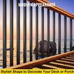 VEVOR Deck Balusters, 101 Pack Metal Deck Spindles, 26