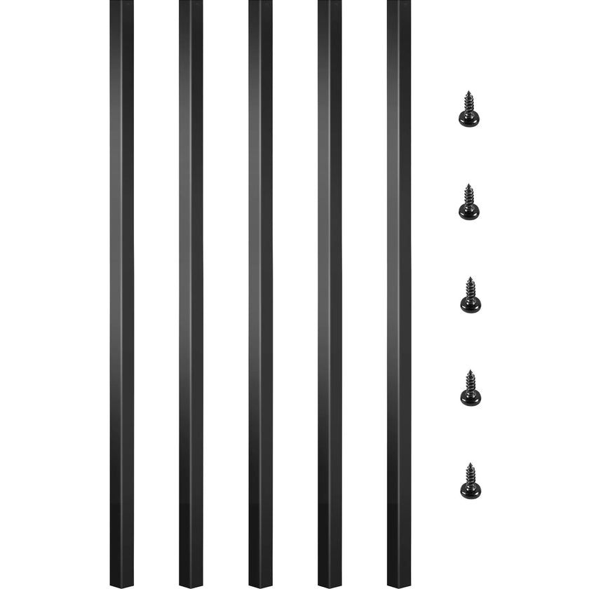 VEVOR Deck Balusters, 101 Pack Metal Deck Spindles, 32\